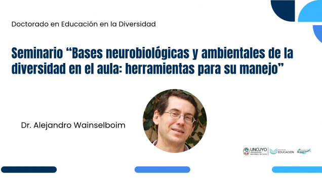 imagen Un seminario explorará las bases neurobiológicas y ambientales de la diversidad en el aula