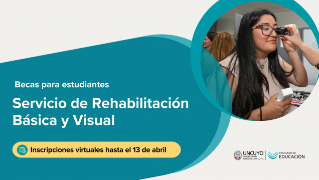 imagen Abren convocatoria para sumarse al equipo de Servicio de Rehabilitación Básica y Visual