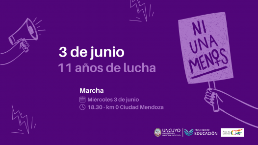 imagen Conmemoran 11 años de #NiUnaMenos