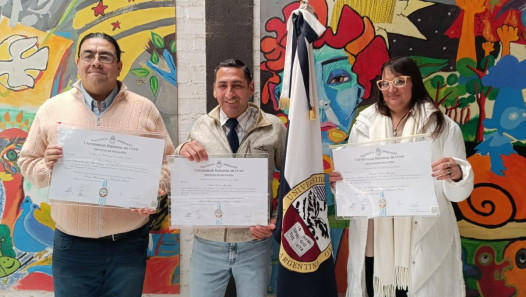 imagen Tres personas privadas de su libertad se graduaron como Técnicos Universitarios en Educación Social