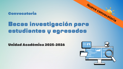 imagen Cierran inscripciones para las becas de investigación