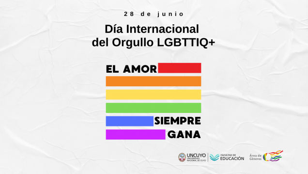 imagen Día Internacional del Orgullo LGBTTIQ+