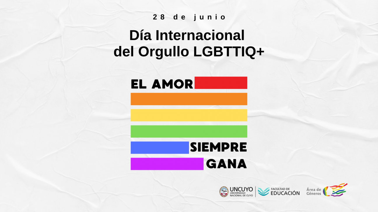 imagen Día Internacional del Orgullo LGBTTIQ+