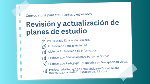 imagen Seleccionarán estudiantes y egresados para revisar y actualizar planes de estudio