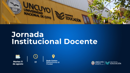 imagen Jornada institucional docente