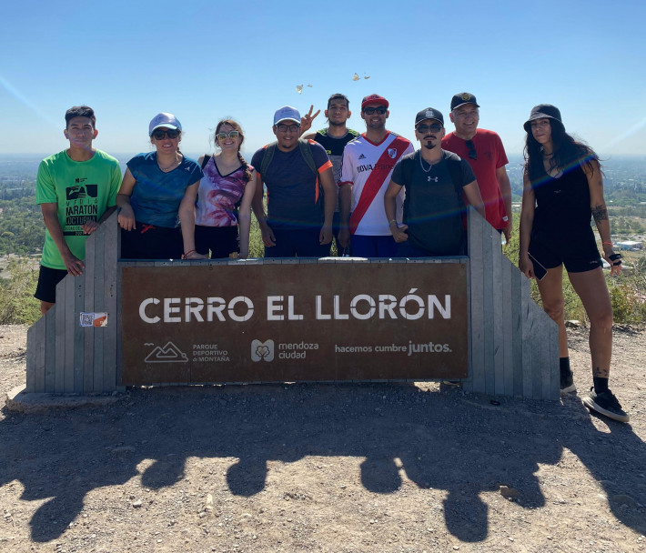 imagen Ejercicio al aire libre y disfrute del tiempo fueron los ejes de una salida recreativa