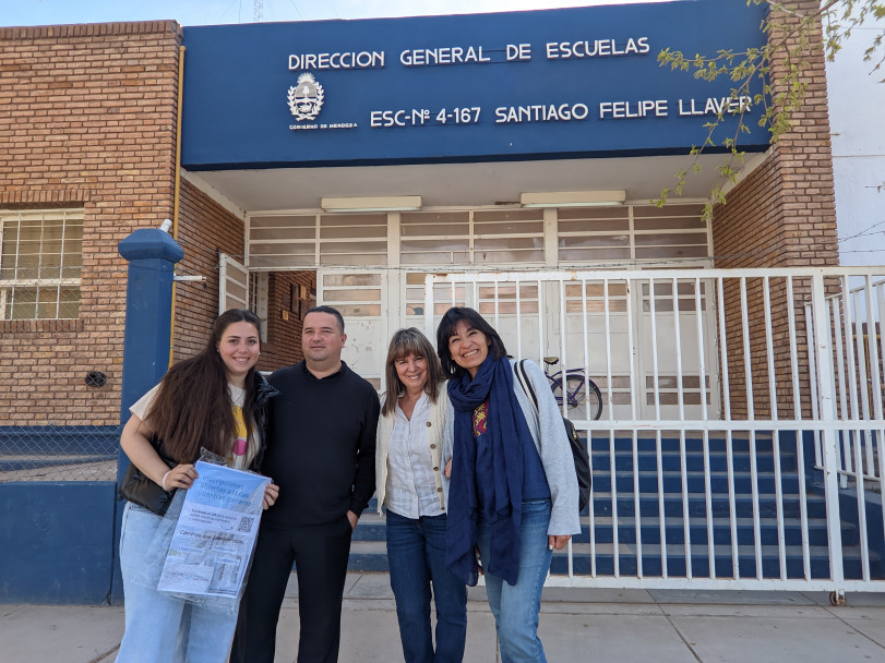 imagen La Facultad mostró sus carreras en escuelas secundarias de Mendoza