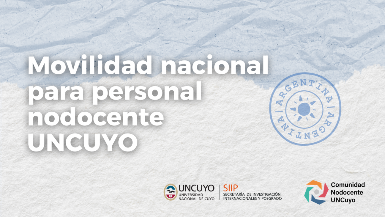 imagen Abren convocatoria a movilidad nacional para no docentes