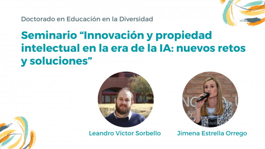 imagen Seminario abordará innovación y propiedad intelectual en la era de la IA