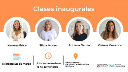 imagen Clase inaugural 