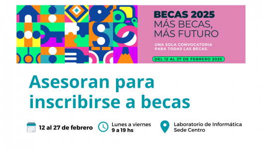 imagen Ofrecerán apoyo para inscribirse a las Becas 2025