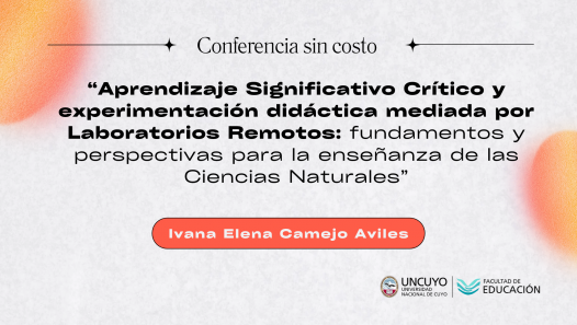 imagen Una conferencia profundizará sobre la enseñanza de las ciencias con laboratorios remotos