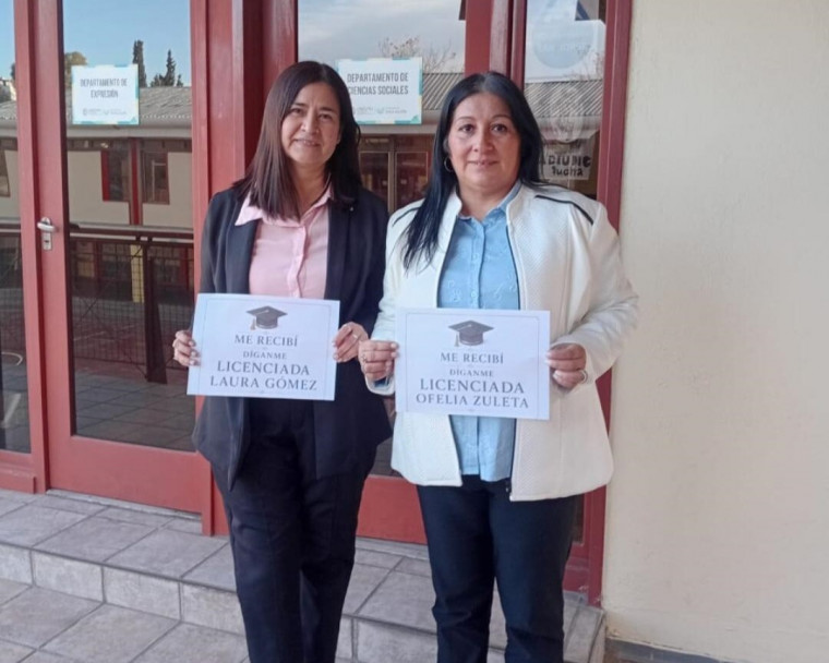 imagen Egresaron tres nuevas licenciadas en Gestión Institucional y Curricular