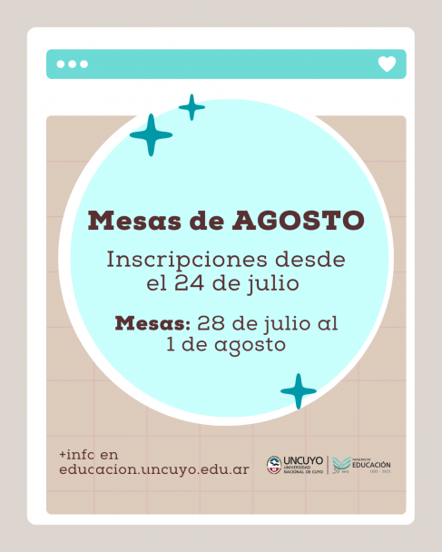 imagen Fechas para tener en cuenta durante julio y agosto