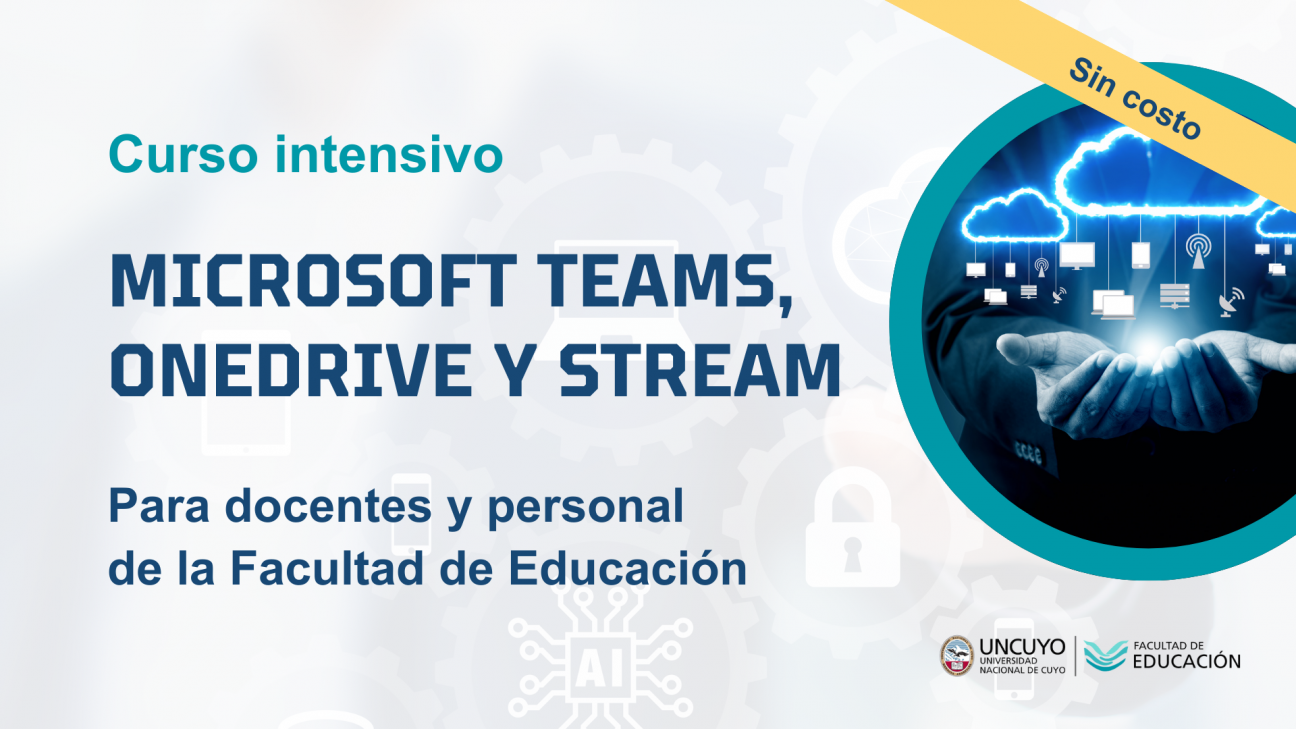 imagen Un curso intensivo enseñará Microsoft Teams, One Drive y Stream