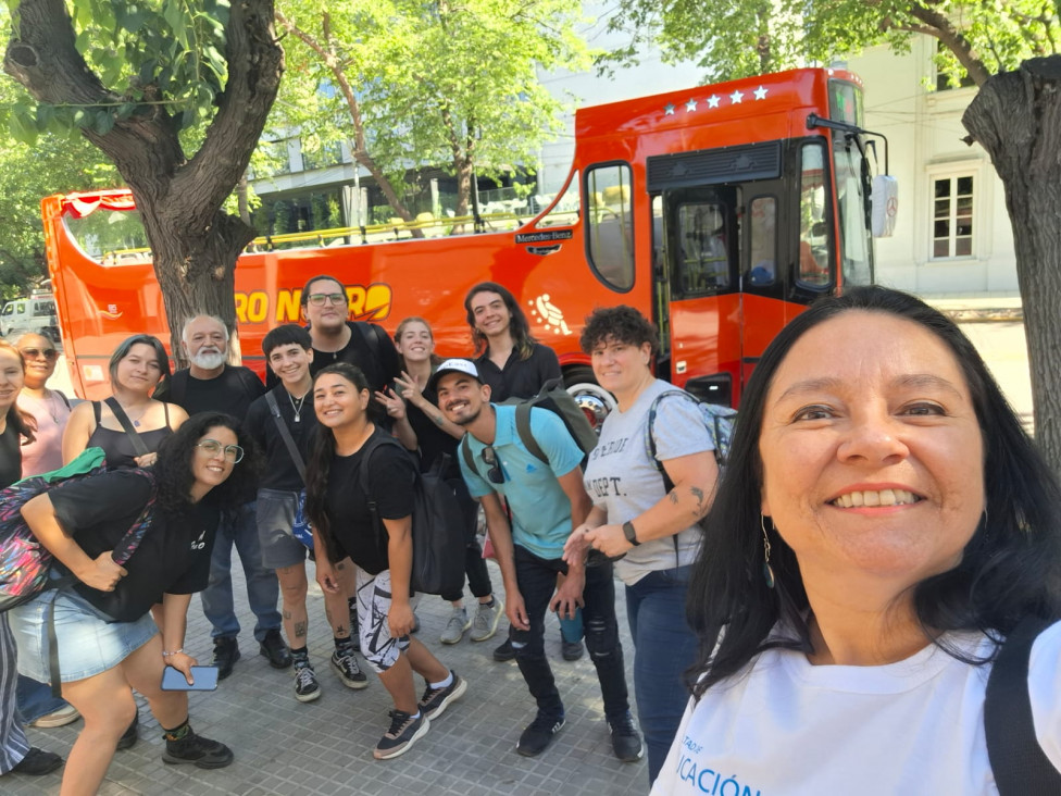 imagen Estudiantes de Lengua de Señas realizaron prácticas de interpretación en distintos lugares de Mendoza