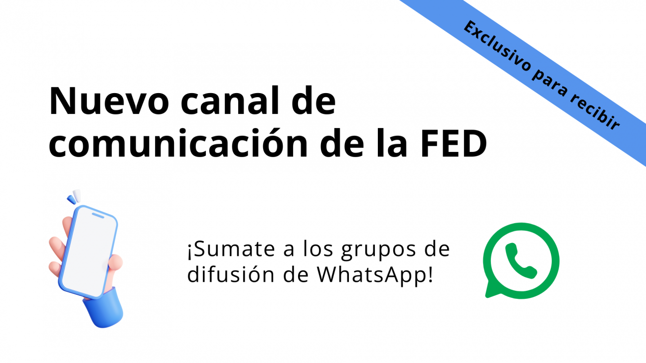 imagen La Facultad de Educación suma un nuevo canal de comunicación por WhatsApp