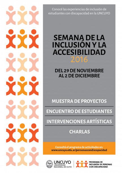 imagen Invitan a participar de la Semana de la Inclusión y la Accesibilidad