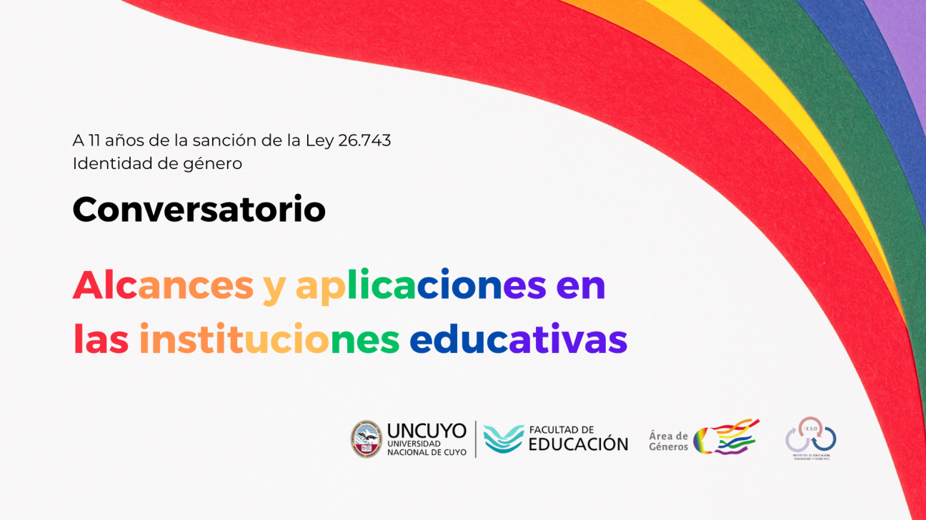 imagen Analizarán los alcances de la ley de Identidad de Género en instituciones educativas