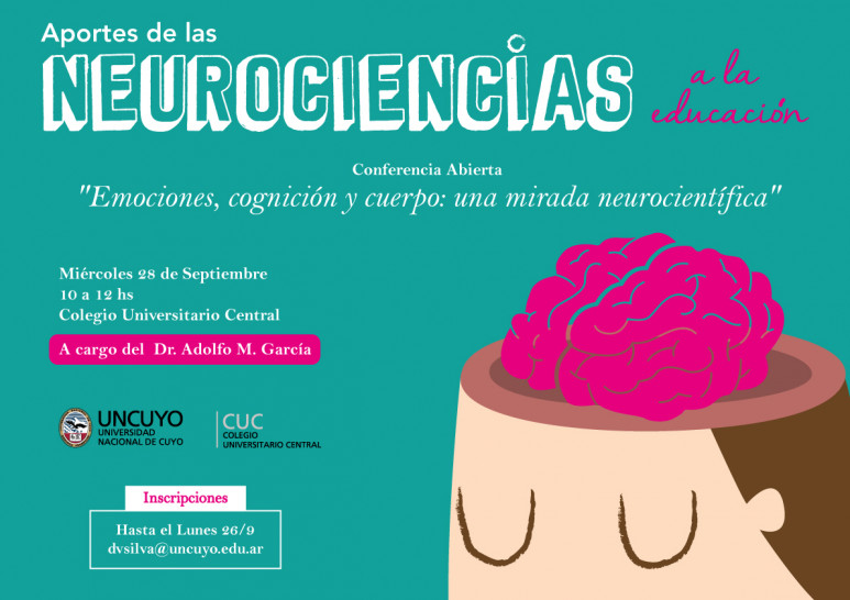 imagen Los aportes de las neurociencias a la educación serán tratados en una conferencia