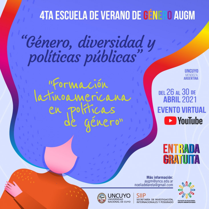 imagen Género, diversidad y políticas públicas será el tema de una serie de encuentros