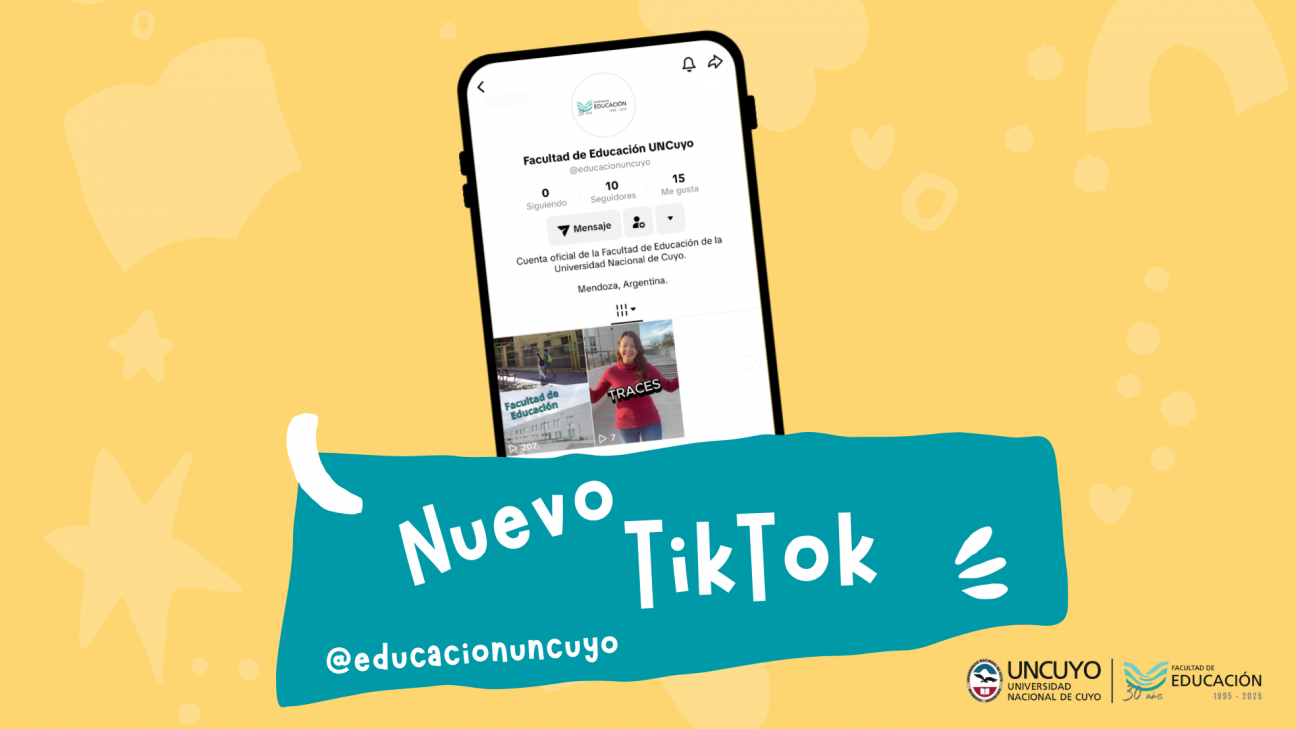 imagen La Facultad de Educación llegó a TikTok