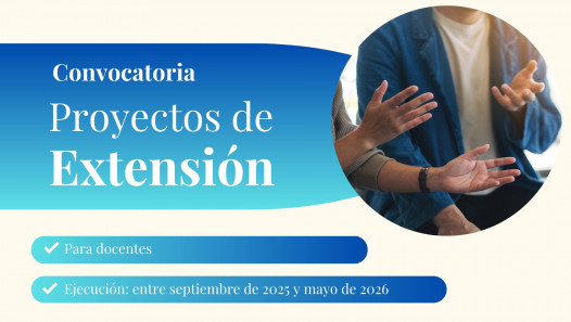 imagen Convocan a docentes a presentar Proyectos de Extensión 