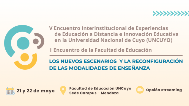 imagen Extienden plazo para presentar trabajos para Encuentro Interinstitucional de Educación a Distancia