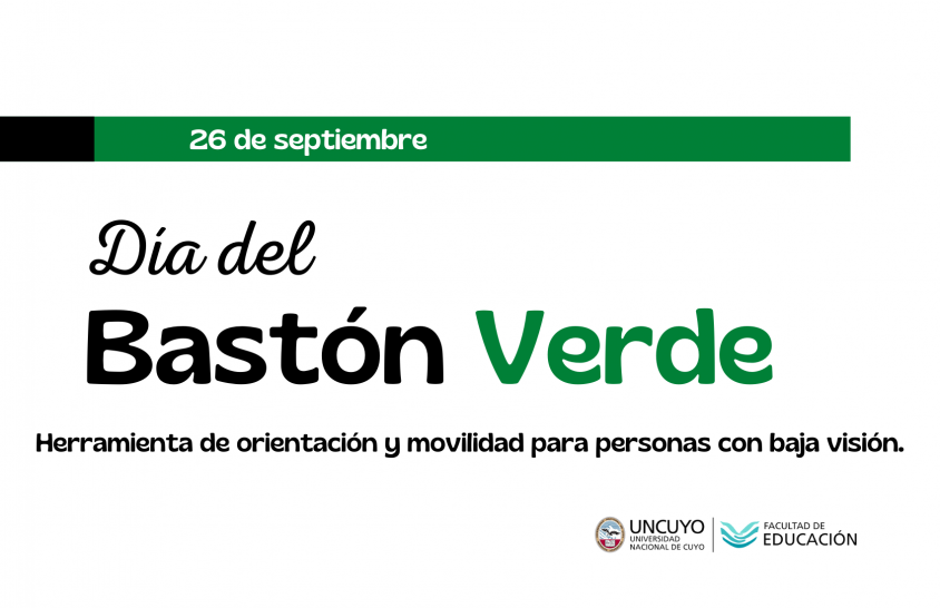 imagen 26 de septiembre: Día del Bastón Verde