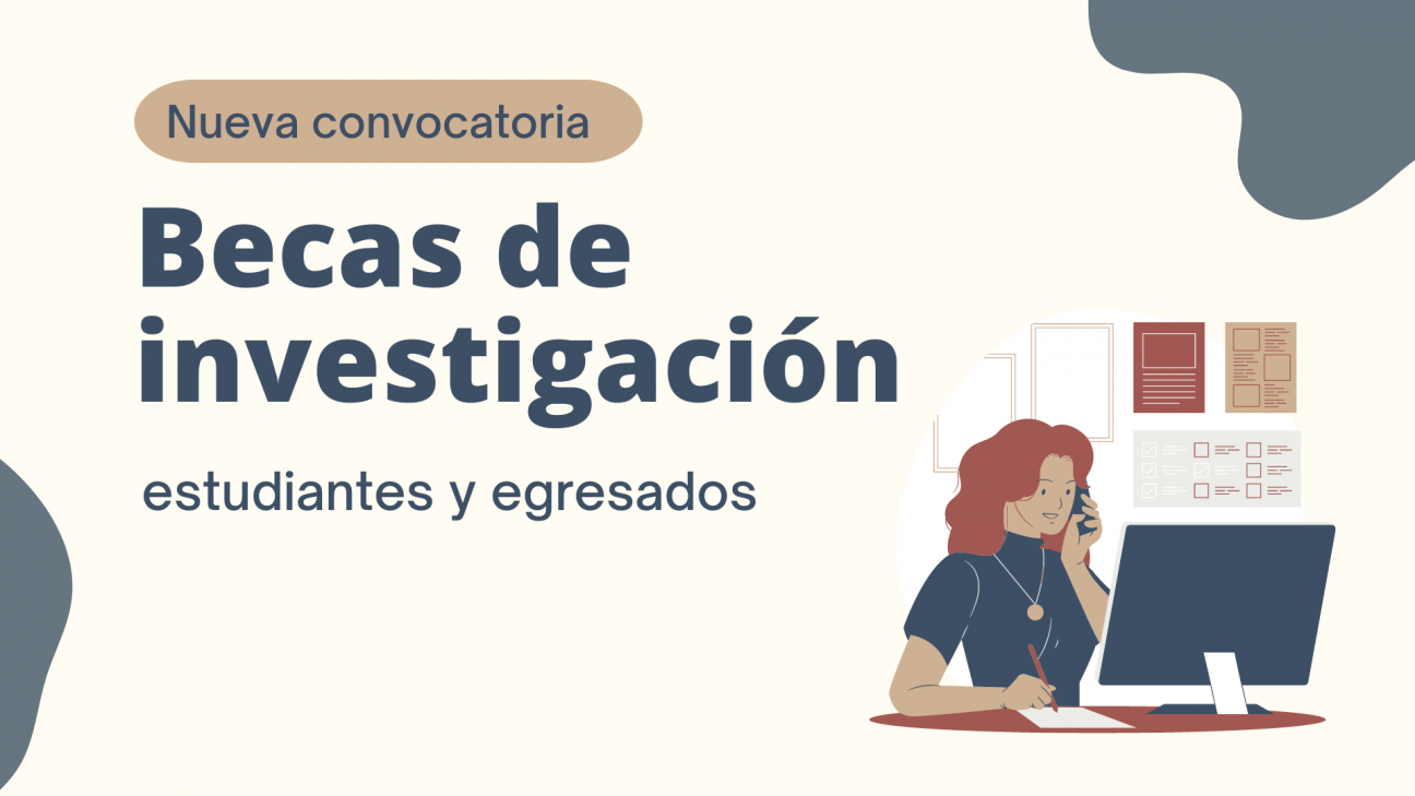 imagen Abren segunda convocatoria a becas de investigación