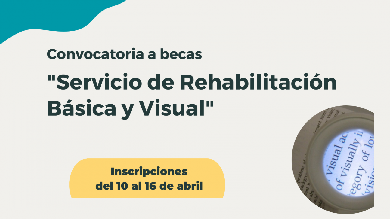 imagen Abren convocatoria para sumarse al equipo de "Servicio de Rehabilitación Básica y Visual"