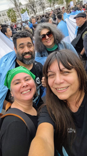 imagen La Facultad de Educación y la ECVA participaron de la quinta Marcha Federal Universitaria