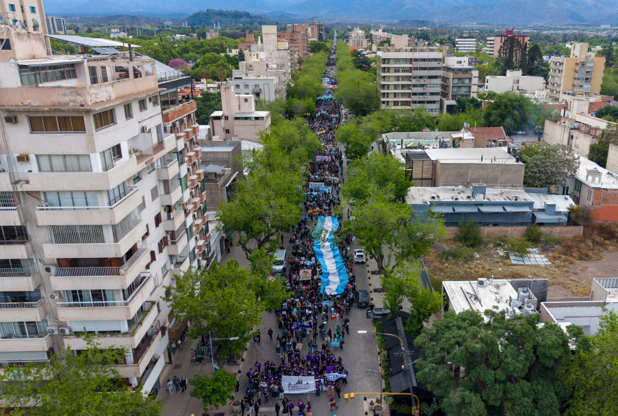 imagen La Facultad de Educación y la ECVA participaron de la quinta Marcha Federal Universitaria
