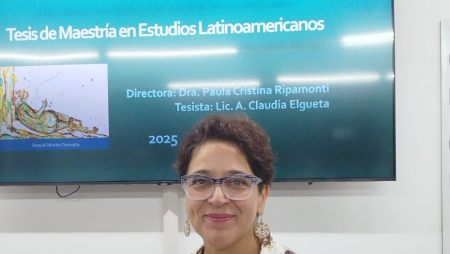 imagen Profesora de la Facultad se convirtió en nueva magíster de la UNCuyo