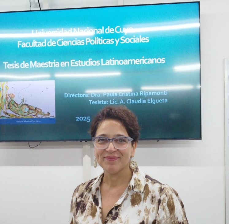 imagen Profesora de la Facultad se convirtió en nueva magíster de la UNCuyo