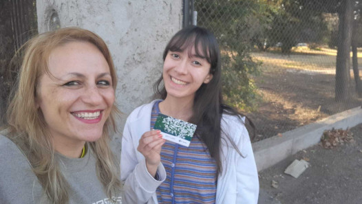 imagen Gianella Naselli, ganadora del sorteo del Área de Géneros