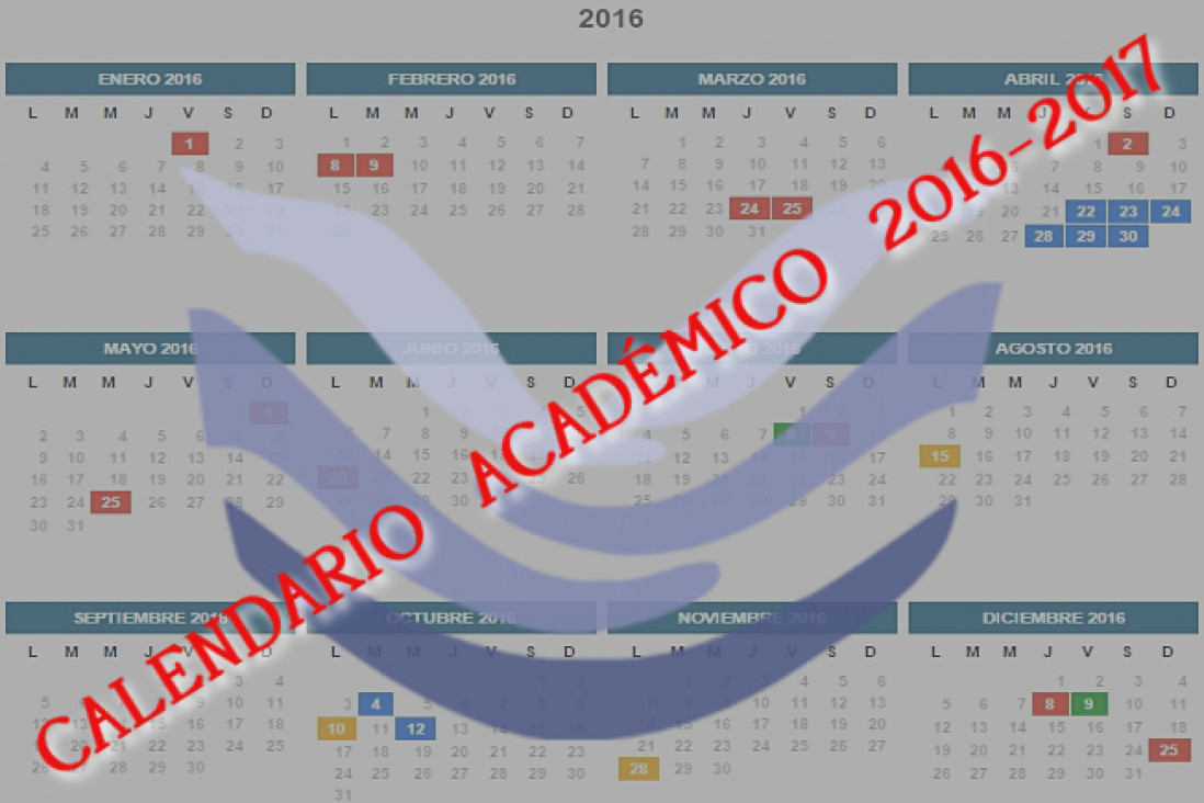 imagen Ya se encuentra disponible el Calendario Académico 2016-2017