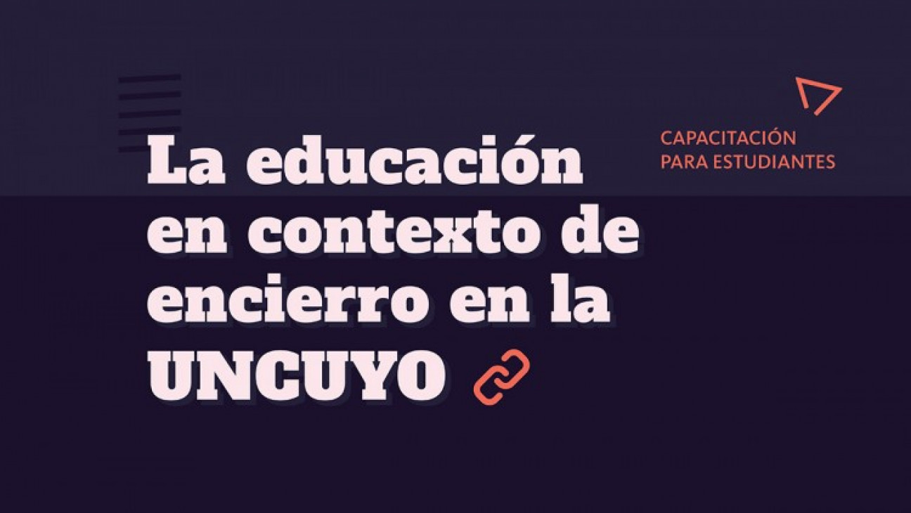 imagen Inscriben al ciclo de capacitaciones "Educación Universitaria en Contextos de Encierro"