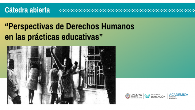imagen Inscriben a cátedra abierta sobre Derechos Humanos en las prácticas educativas