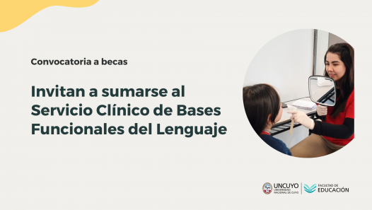 imagen Abren convocatoria para sumarse al equipo del Servicio Clínico de Bases Funcionales del Lenguaje