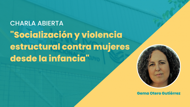 imagen Una charla abierta abordará la violencia estructural contra mujeres 