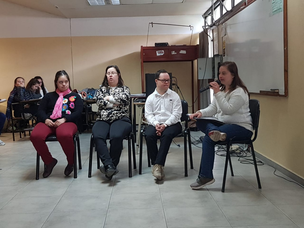 imagen Jóvenes con discapacidad intelectual ofrecieron una charla sobre accesibilidad cognitiva