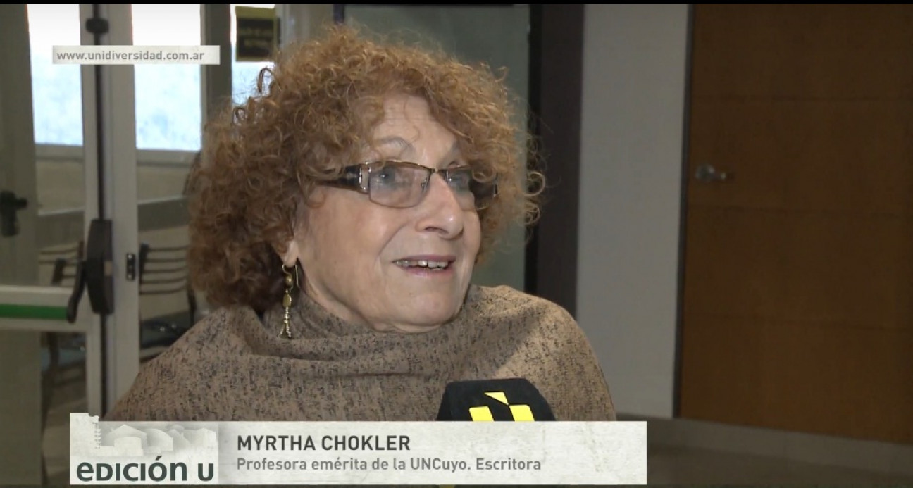 imagen Se presentó el nuevo libro de la Dra. Myrtha Chokler