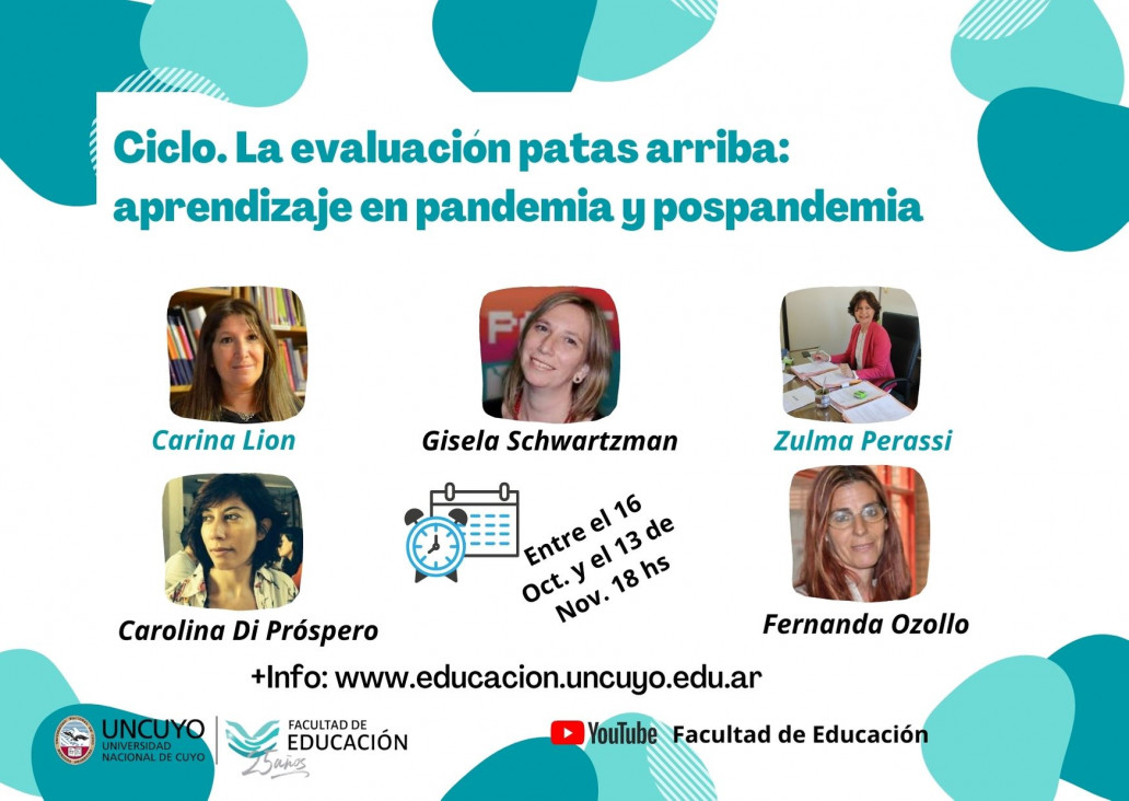 imagen Especialistas argentinas analizan la evaluación en un ciclo de conferencias gratuitas