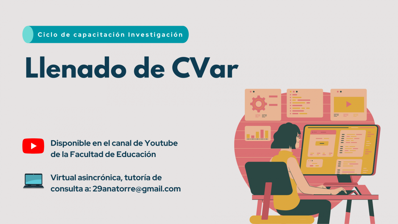 imagen Capacitarán para cargar datos en el CVar