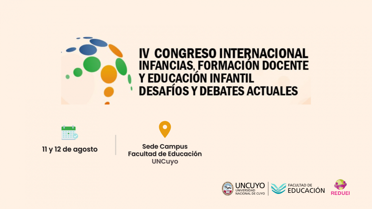 imagen Congreso Internacional Infancias, Formación Docente y Educación Infantil: prorrogan plazo para participar como expositores o talleristas