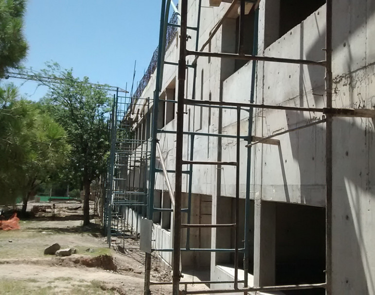 imagen Más avances en la construcción del nuevo edificio de la Facultad