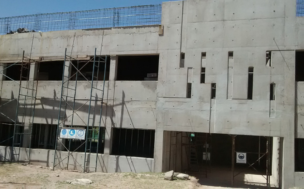 imagen Más avances en la construcción del nuevo edificio de la Facultad