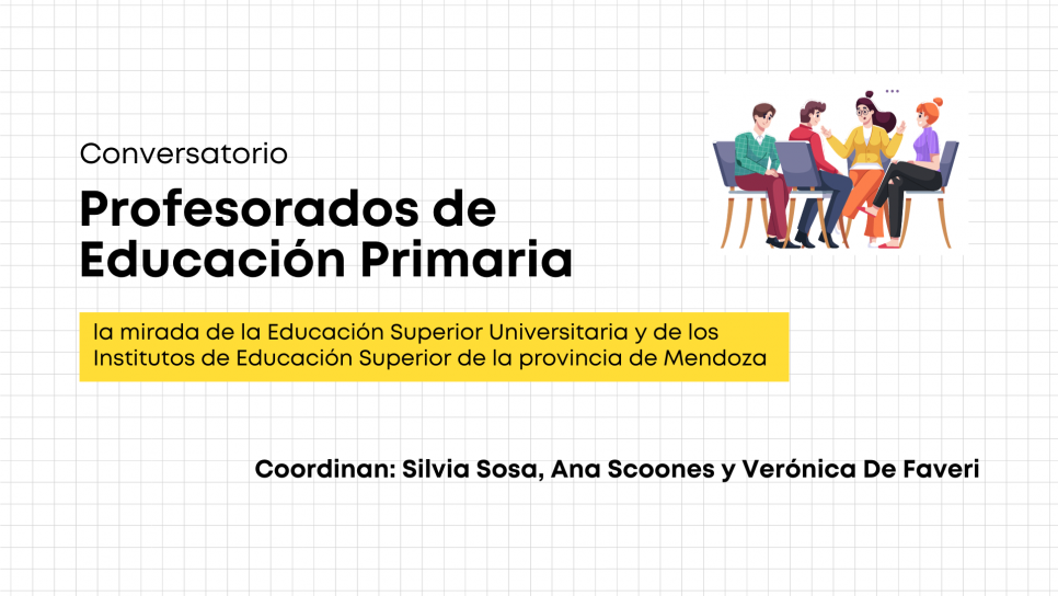 imagen Analizarán la situación de los profesorados de Educación Primaria en Mendoza