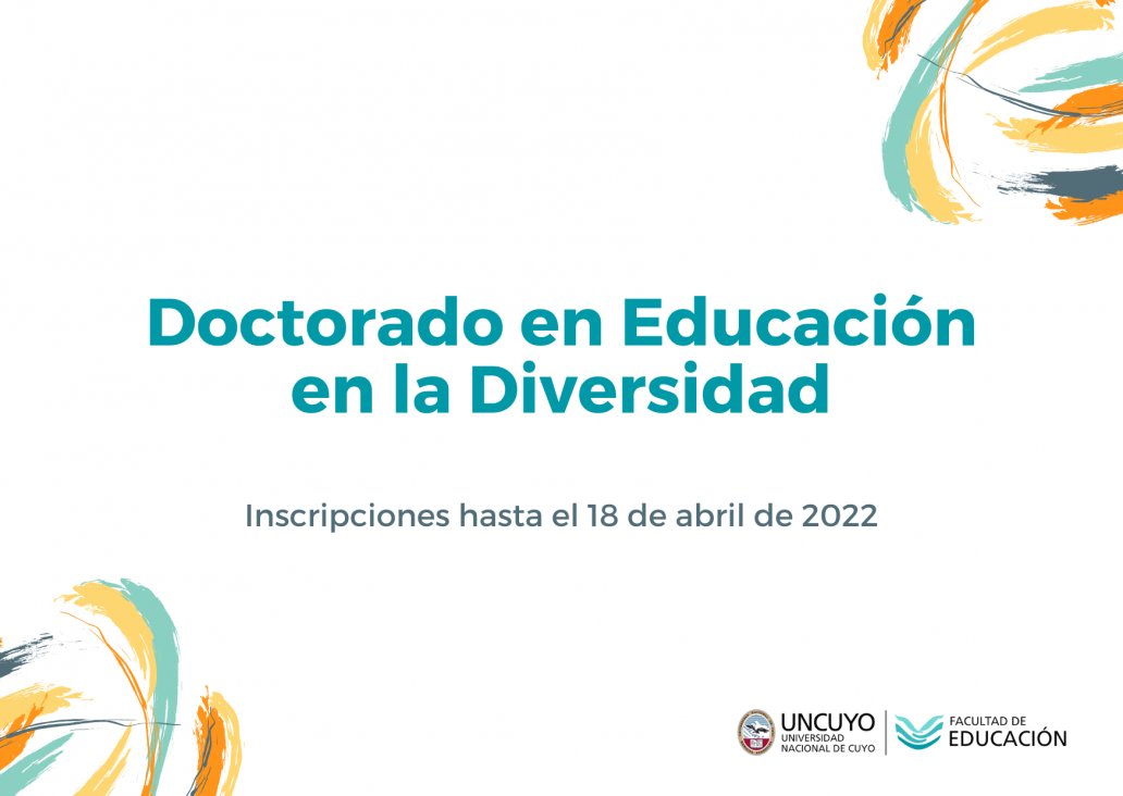 imagen Extendieron inscripción al Doctorado en Educación en la Diversidad